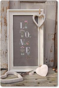 Madame Chantilly Cross Stitch Pattern - My Love