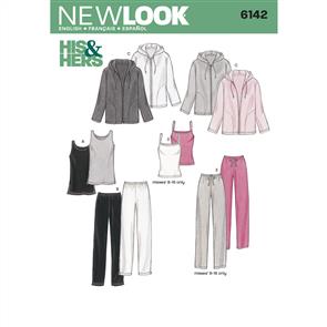 New Look Pattern 6142 Miss/Men Separates