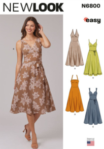 New Look Sewing Pattern Misses' Dresses N6800