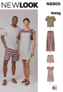 New Look Sewing Pattern Unisex Sleepwear N6805