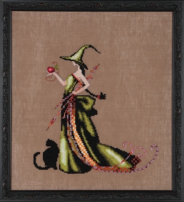 Mirabilia Cross Stitch Chart + Bead Pack - Ana by Nora Corbett