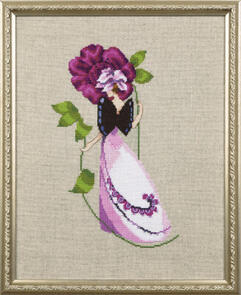 Mirabilia Cross Stitch Pattern + Bead Pack - Sultanas Rose