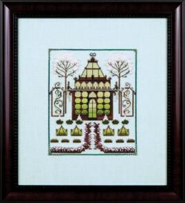 Mirabilia Cross Stitch Pattern + Bead Pack - Crystal Trellis