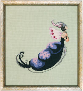 Mirabilia Cross Stitch Pattern + Bead Pack - Miss Spotted Beetle