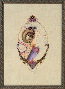 Mirabilia Cross Stitch Chart + Bead Pack - Aries