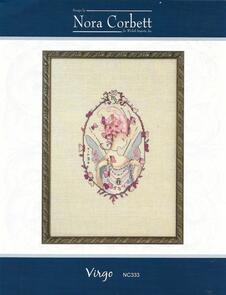 Mirabilia Cross Stitch Pattern + Bead Pack: Zodiac Girls - Virgo