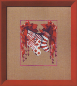 Mirabilia Cross Stitch Chart - Stocking Trio by Nora Corbett