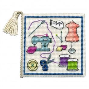 Textile Heritage Cross Stitch Kit Needle Case - Sewing