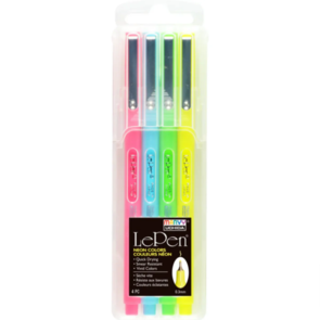 Marvy Le Pen Neon Pens Set Of 4