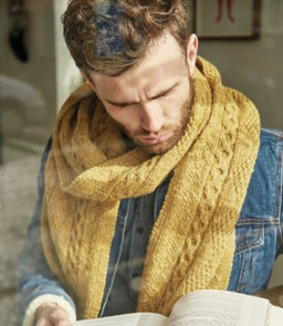 Rowan Knitting Kit / Pattern - Newman Scarf