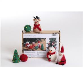 Ashford Needle Felting Kit - Christmas Ornaments (6)