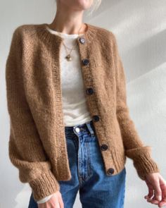 Petite Knit Novice Cardigan - Chunky Edition - Knitting Pattern / Kit