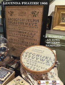 Needle Work Press "A Sample" Lucinda Frazier 1866