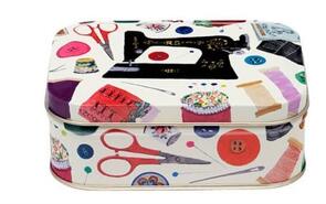 Botanical Homeware Needle and Thread Tin