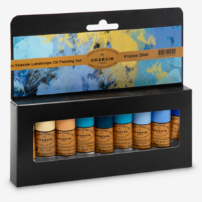 Charvin Seaside Landscape Oil Painting Set