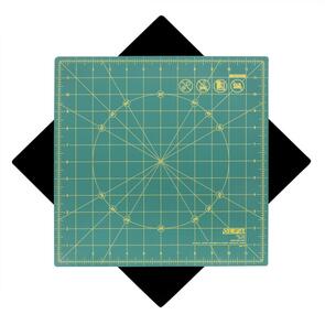 OLFA 12" X 12" Rotating Cutting Mat - Self Healing