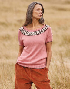 Sirdar Yoke Top - Knitting Kit / Pattern