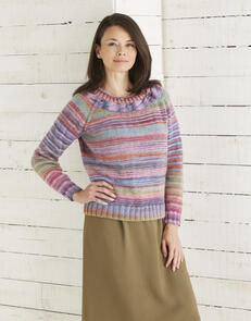 Sirdar Top Down Sweater - Knitting Kit / Pattern