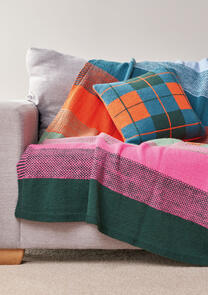 Rowan Knitting Kit / Pattern - Check It Cushion