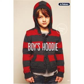 Patons 0017 Boy's Hoodie