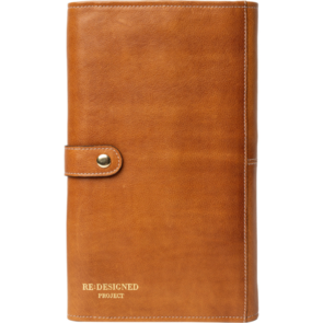 RE:DESIGNED Project 82 - XL Circular Needle Case - Burned Tan/Gold