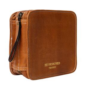 RE:DESIGNED Project 83- Interchangeable Needle Case - Burned Tan