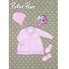 Peter Pan P1153 Coat and Mits