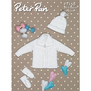 Peter Pan P1156 Jacket Hat and Mitts