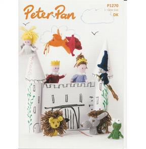 Peter Pan Pattern P1270 Finger Puppets and Bags