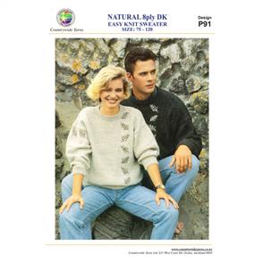 Countrywide Yarns P91 Easy Knit Sweater