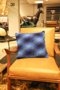 Circulo Crochet Pattern/Kit - Pacific Waters Pillow