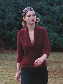 Rowan Knitting Kit / Pattern - Paisley, Polo Neck Sweater
