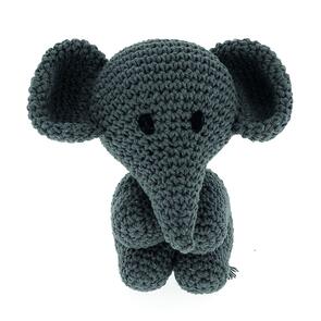 Hoooked Amigurumi Kit : Elephant Mo kit - Lava