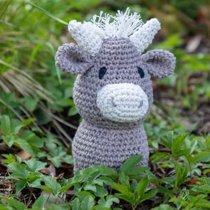 Hoooked Amigurumi Kit : Ox Oscar - Taupe