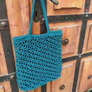 Hoooked Eco Barbante Milano : Trogir Bag - Petrol