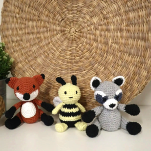 Hoooked Amigurumi Kit : Forest Friends