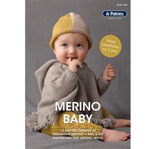 Patons book 1106 - Merino Baby - 13 Designs