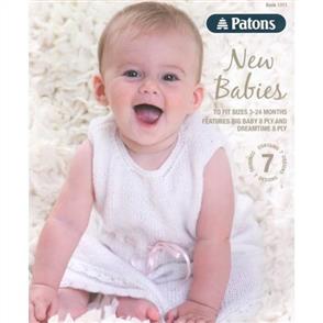 Patons BOOK 1311 -  New Babies - 7 Designs