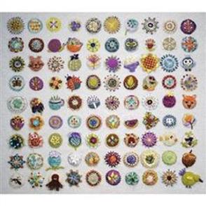 Sue Spargo Pattern - Toned Down Circle Sampler