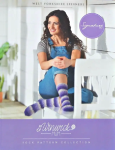 West Yorkshire Spinners Winwick Mum Sock Pattern Collection - Knitting Book