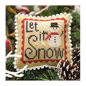 Primrose Cottage Stitches Cross Stitch Pattern - Let It Snow
