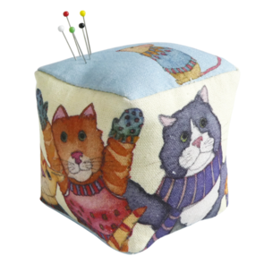 Emma Ball Kittens in Mittens Pin Cushion