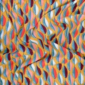 Domotex 100% Viscose - 125gsm Multi Leaf Pattern