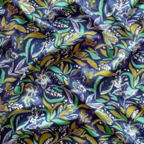 Domotex 100% Viscose - 125gsm Marine Floral