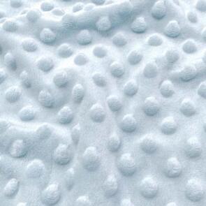Domotex Minky, 100% Poly - 250gsm Bubble Blue