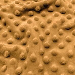 Domotex Minky, 100% Poly - 250gsm Bubble Camel