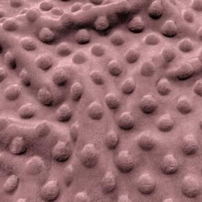 Domotex Minky, 100% Poly - 250gsm Bubble Mauve