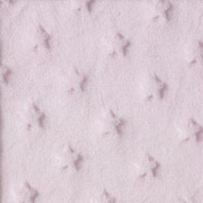 Domotex Minky, 100% Poly - 250gsm Pink Star