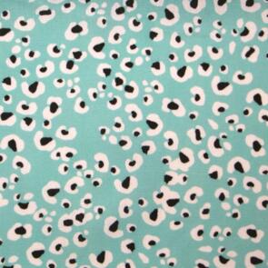 Domotex 100% Cotton - 115gsm Green Leopard