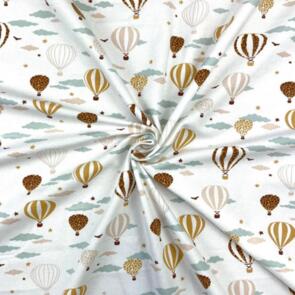 Domotex Printed Jersey - 220gsm Hot Air Balloon